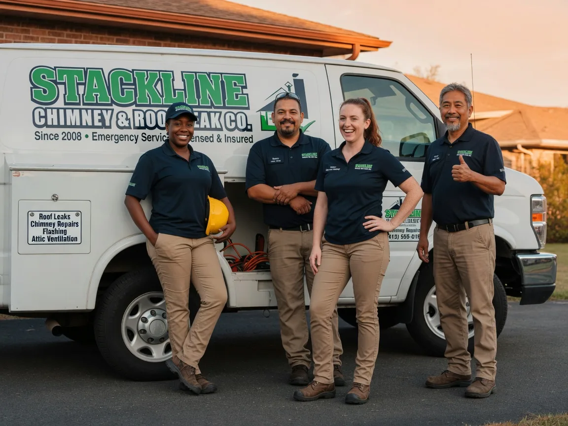 Chimney flashing repair company in Rogersville, TN